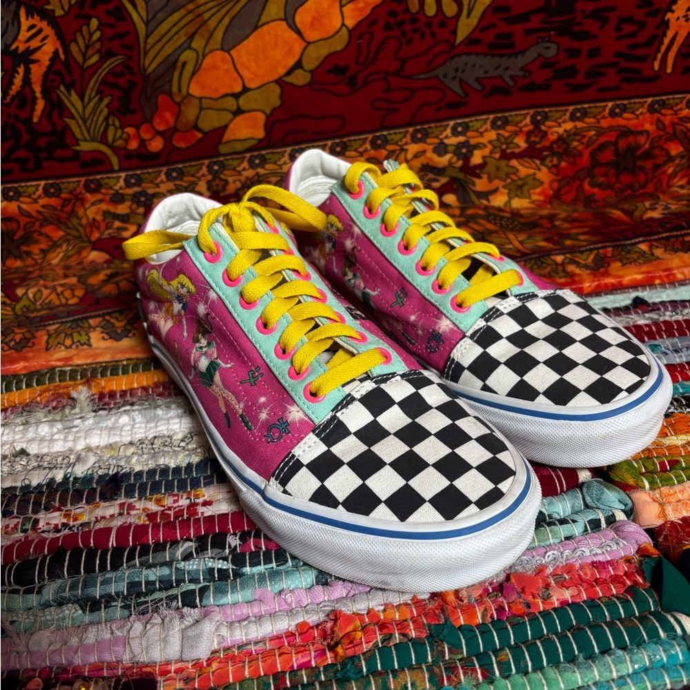 Vans Multicolor Checkered Sneakers